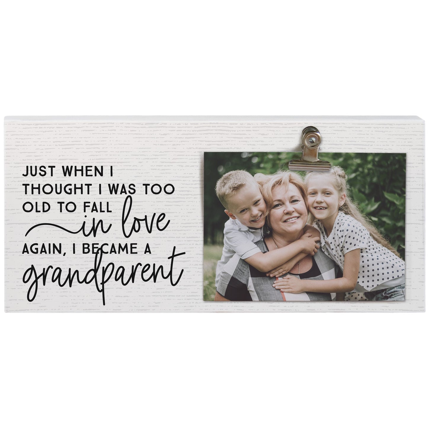 Picture Clip-Became A Grandparent (12" x 5.5")
