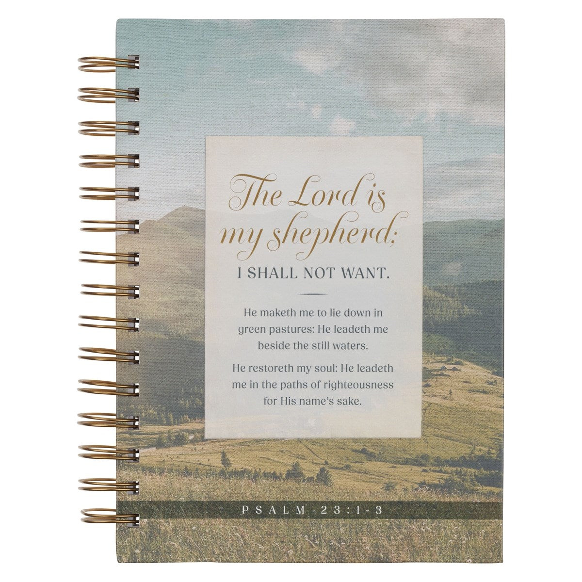 Journal Wirebound-Field Scene Ps. 23:1-3