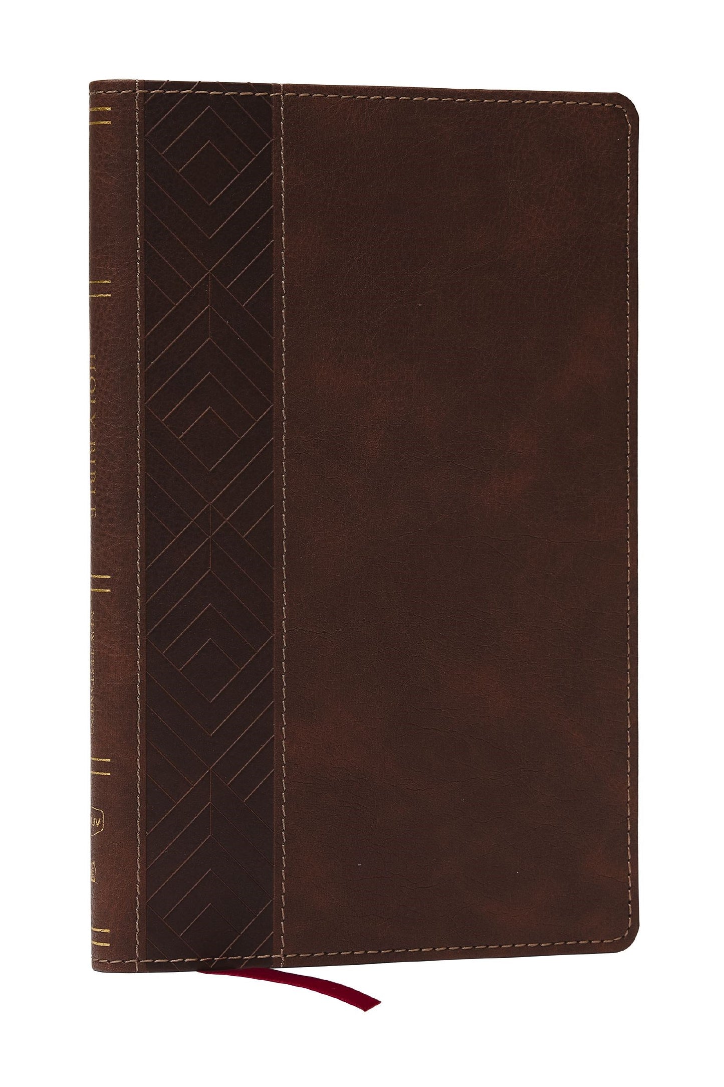 KJV Personal Size New Testament (Comfort Print)-Brown Leathersoft