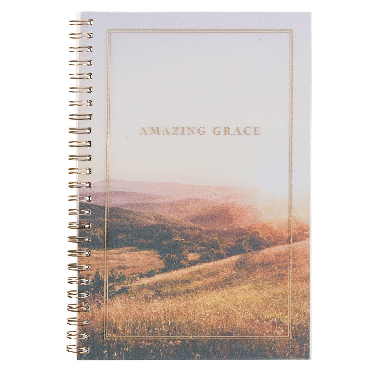 Notebook-Wirebound-Crown Of Thorns/Amazing Grace Isa. 53:5