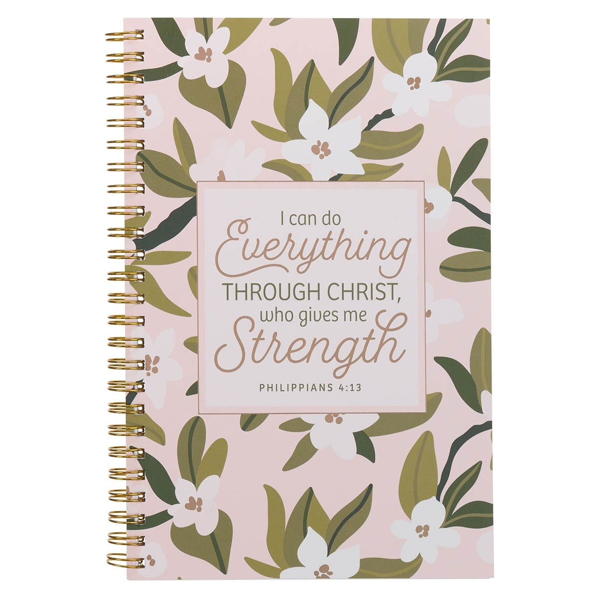 Notebook-Wirebound-I Can Do Everything Through Christ