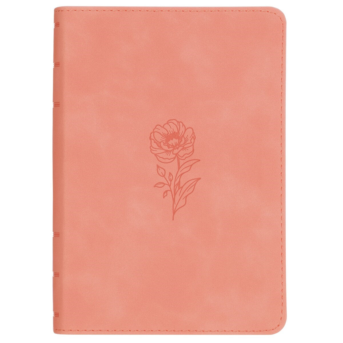 KJV Compact Large Print Bible-Pink Faux Leather