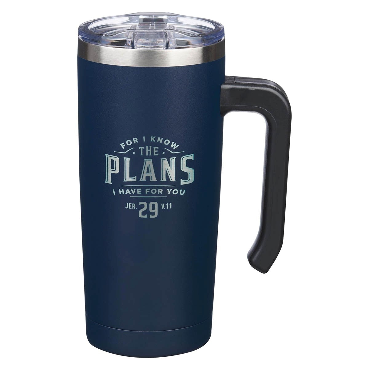 Travel Mug-For I Know The Plans (Stainless Steel)
