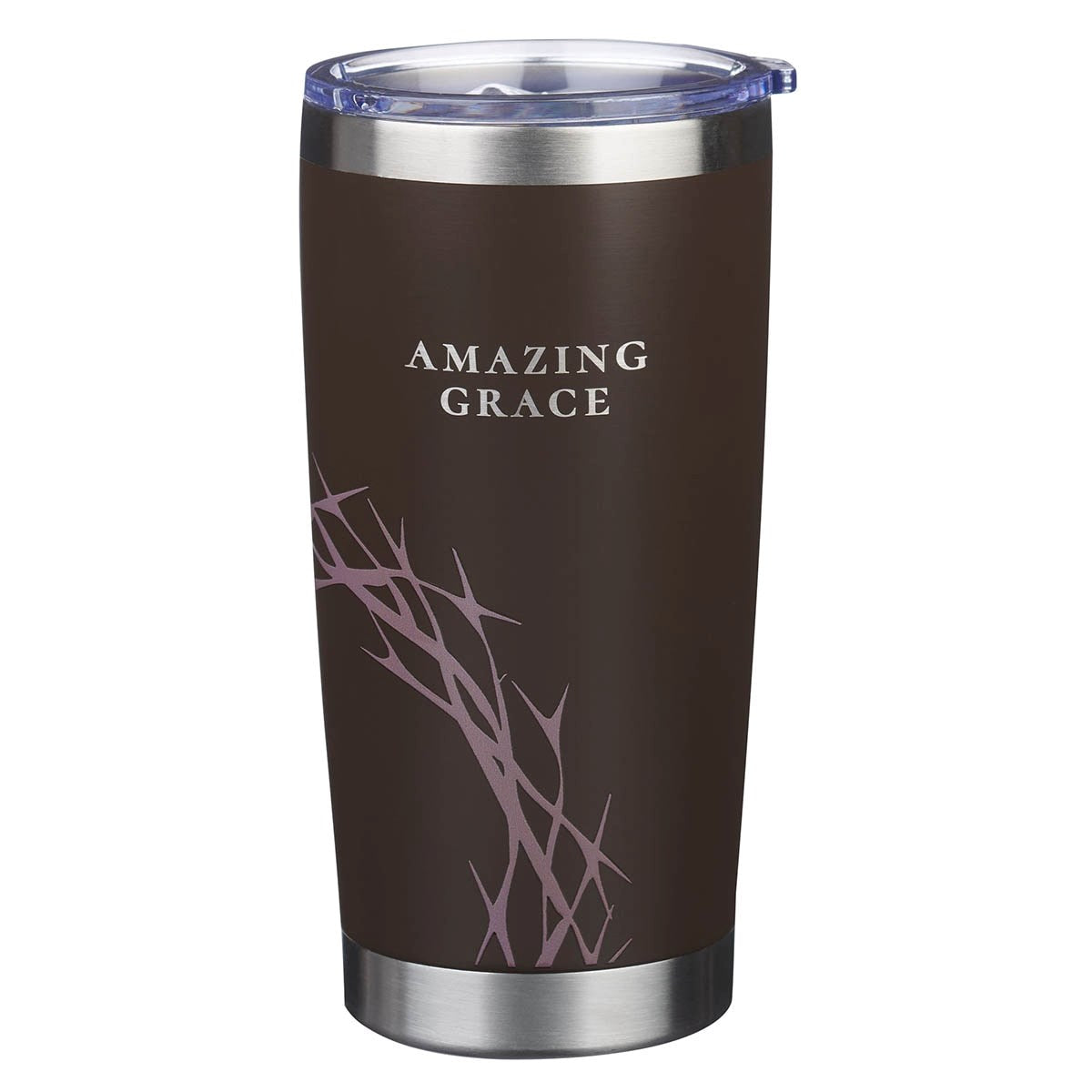 Travel Mug-Amazing Grace (18 oz) (Stainless Steel)