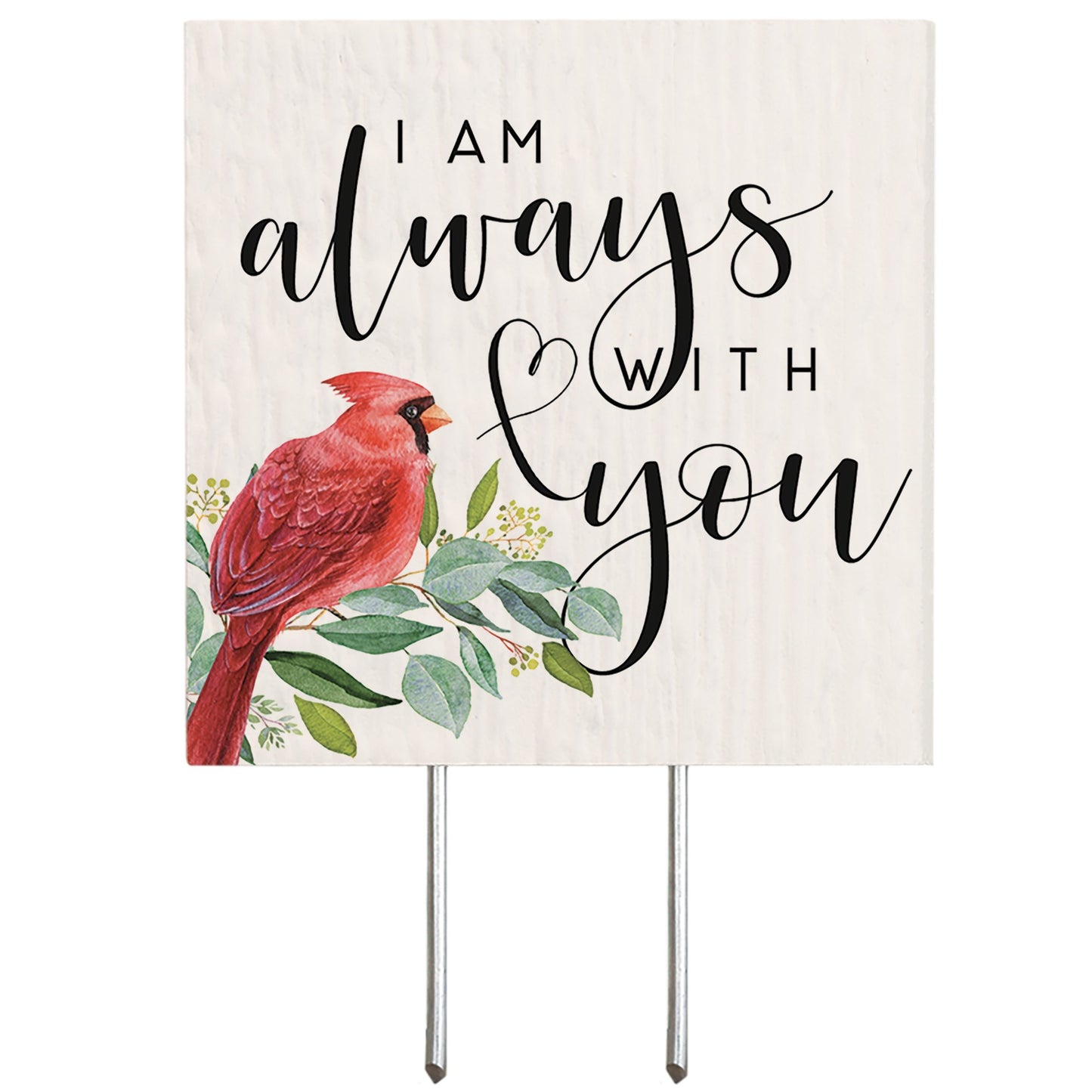 Plant Thought-Always With You/Cardinal (4" x 5.75")