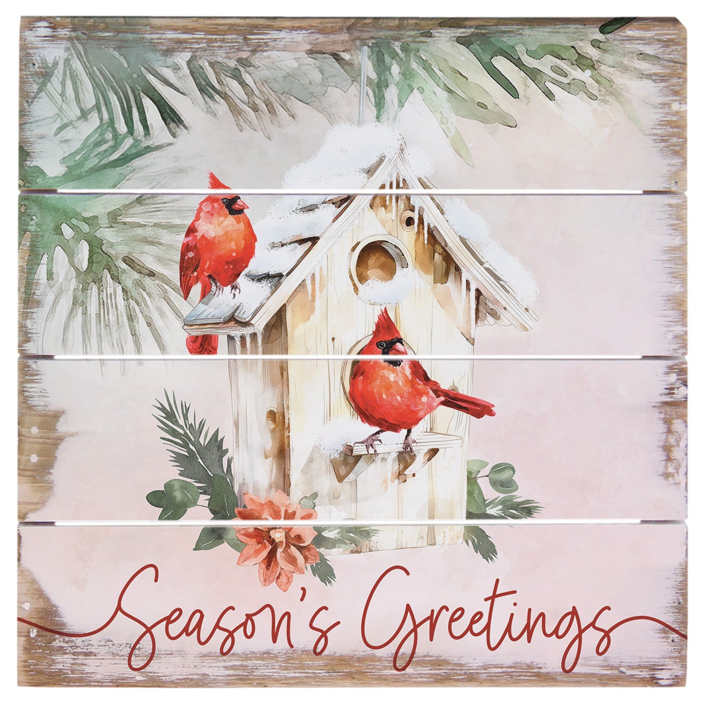 Petite Pallet-Season's Greetings (6" x 6")