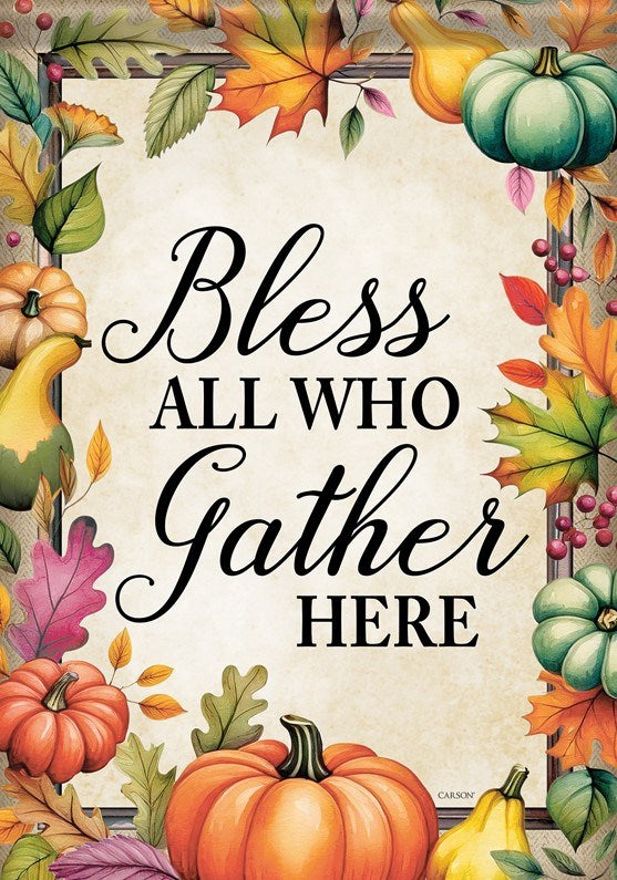 Flag-Garden-Durasoft-Bless All (12.5" x 18")