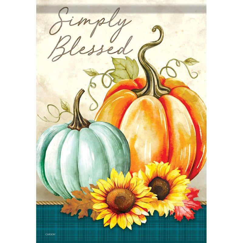 Flag-Garden-Durasoft-Simply Blessed (12.5" x 18")