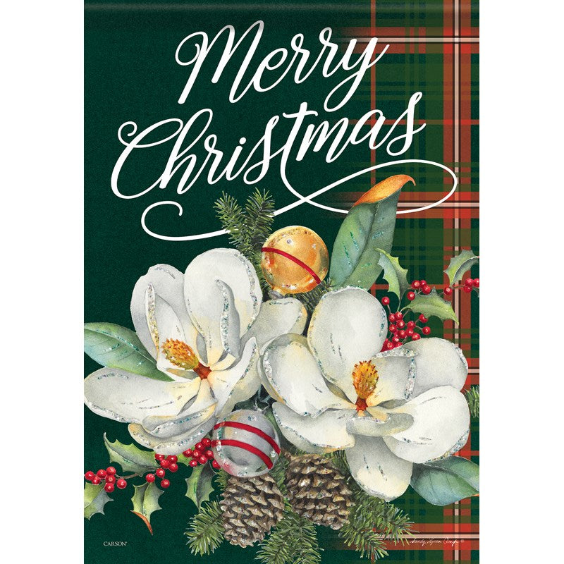 Flag-Garden-Glitter-Elegant Christmas (12.5" x 18")