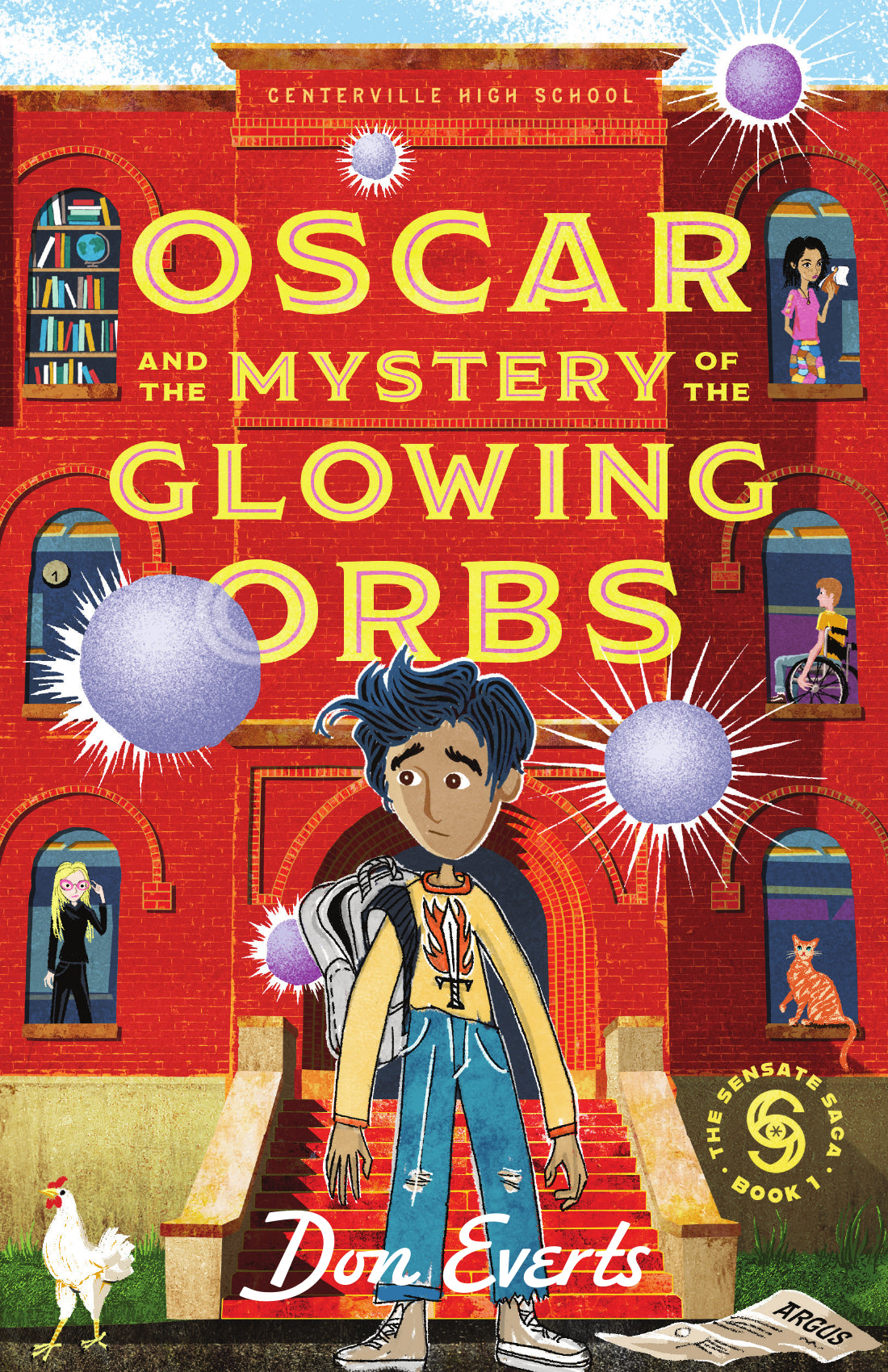 Oscar And The Mystery Of The Glowing Orbs (The Sensate Saga Book 1)