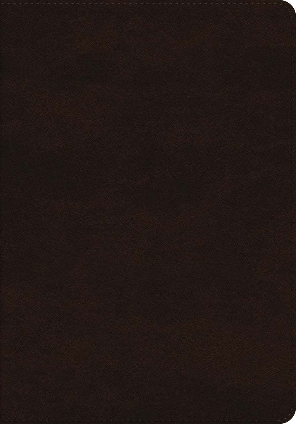 ESV Giant Print Bible (RL)-Deep Brown Trutone