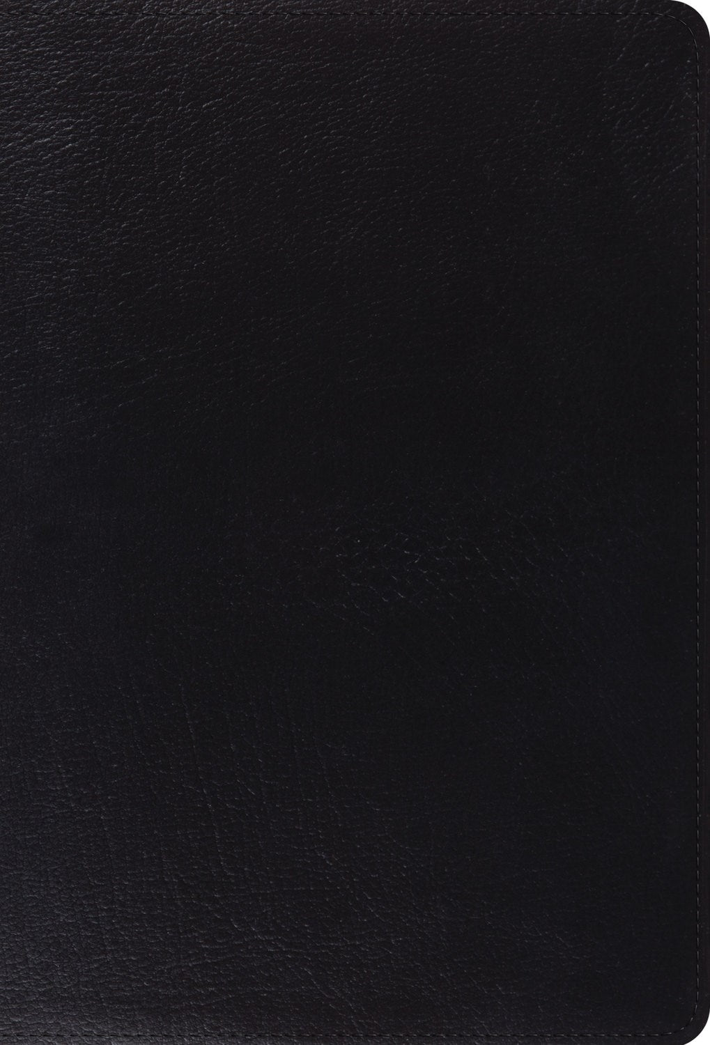 ESV Giant Print Thinline Bible (RL)-Black Genuine Leather