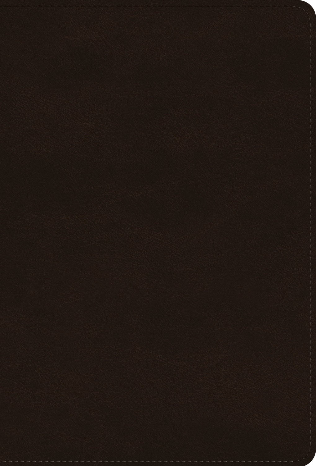 ESV Giant Print Thinline Bible (RL)-Deep Brown Trutone