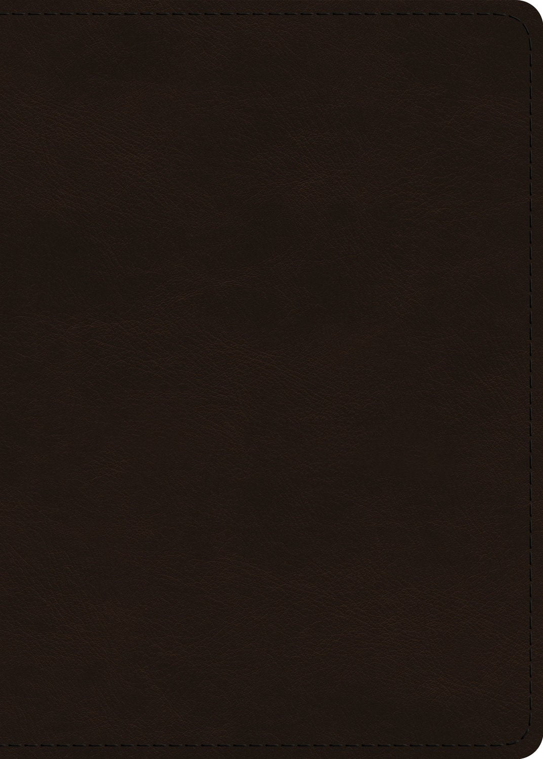 ESV Large Print Value Personal Size Bible-Deep Brown TruTone