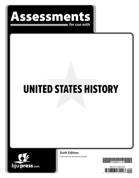 United States History Assessments (6th Edition) (#535989)