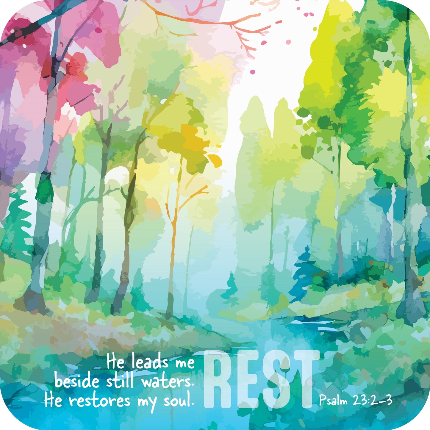 Coaster-Rest (Pack of 6 for individual sale)