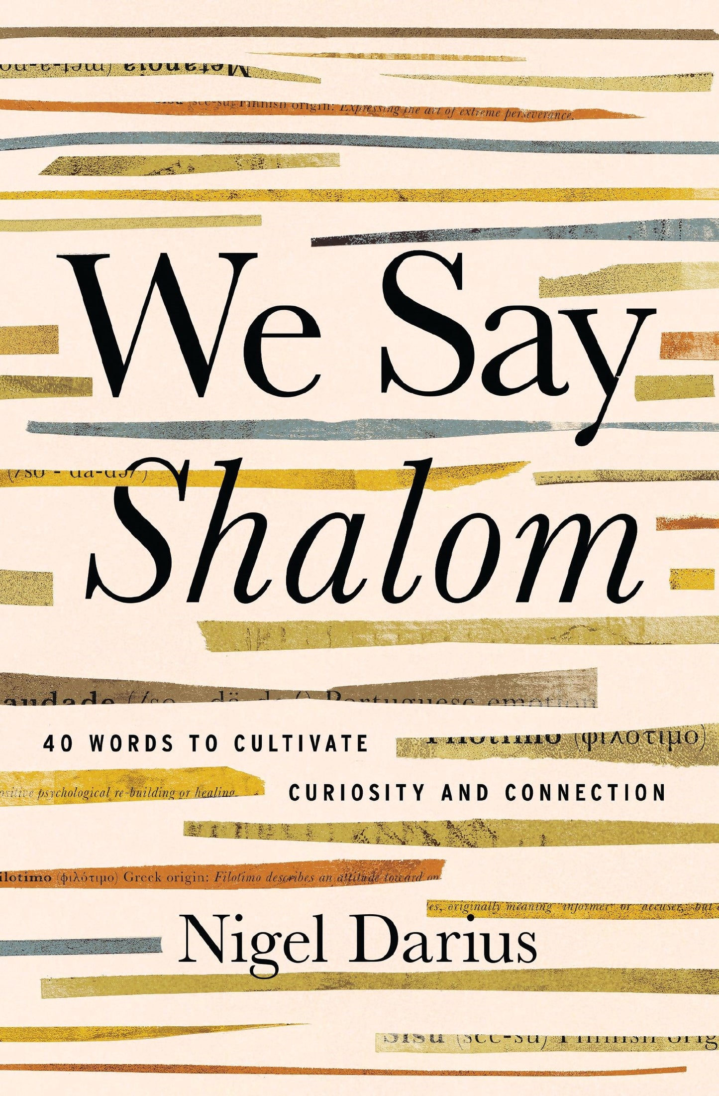 We Say Shalom