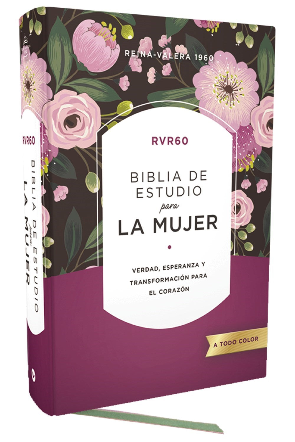 RVR 1960 Biblia de estudio para la mujer (Woman's Study Bible) (Comfort Print)-Hardcover