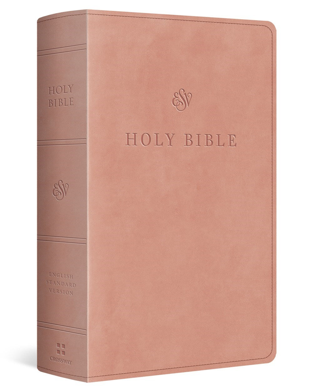 ESV Giant Print Personal Size Bible (RL)*-Blush Rose TruTone