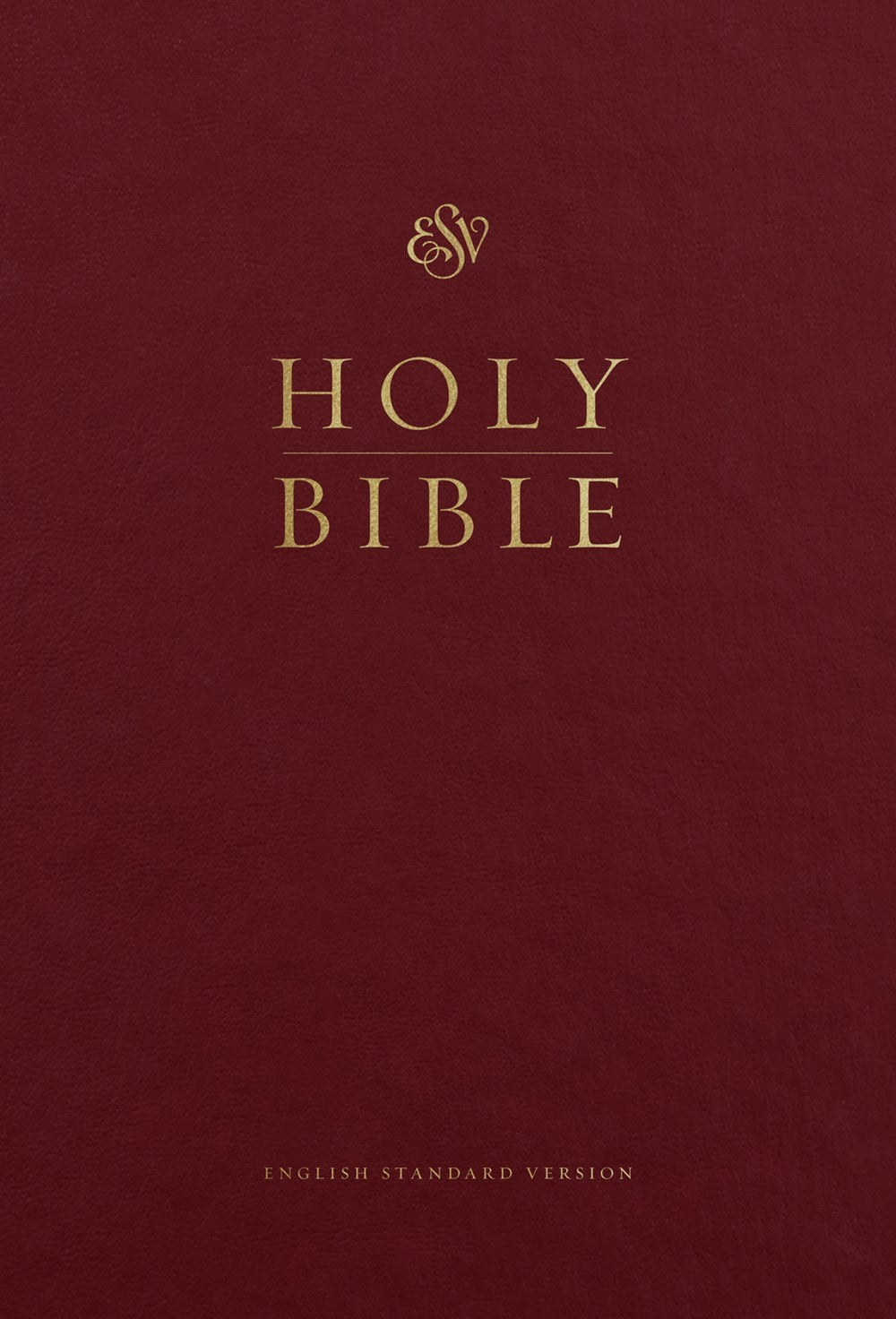 ESV Pew and Worship Bible Large Print*-Burgundy Hardcover