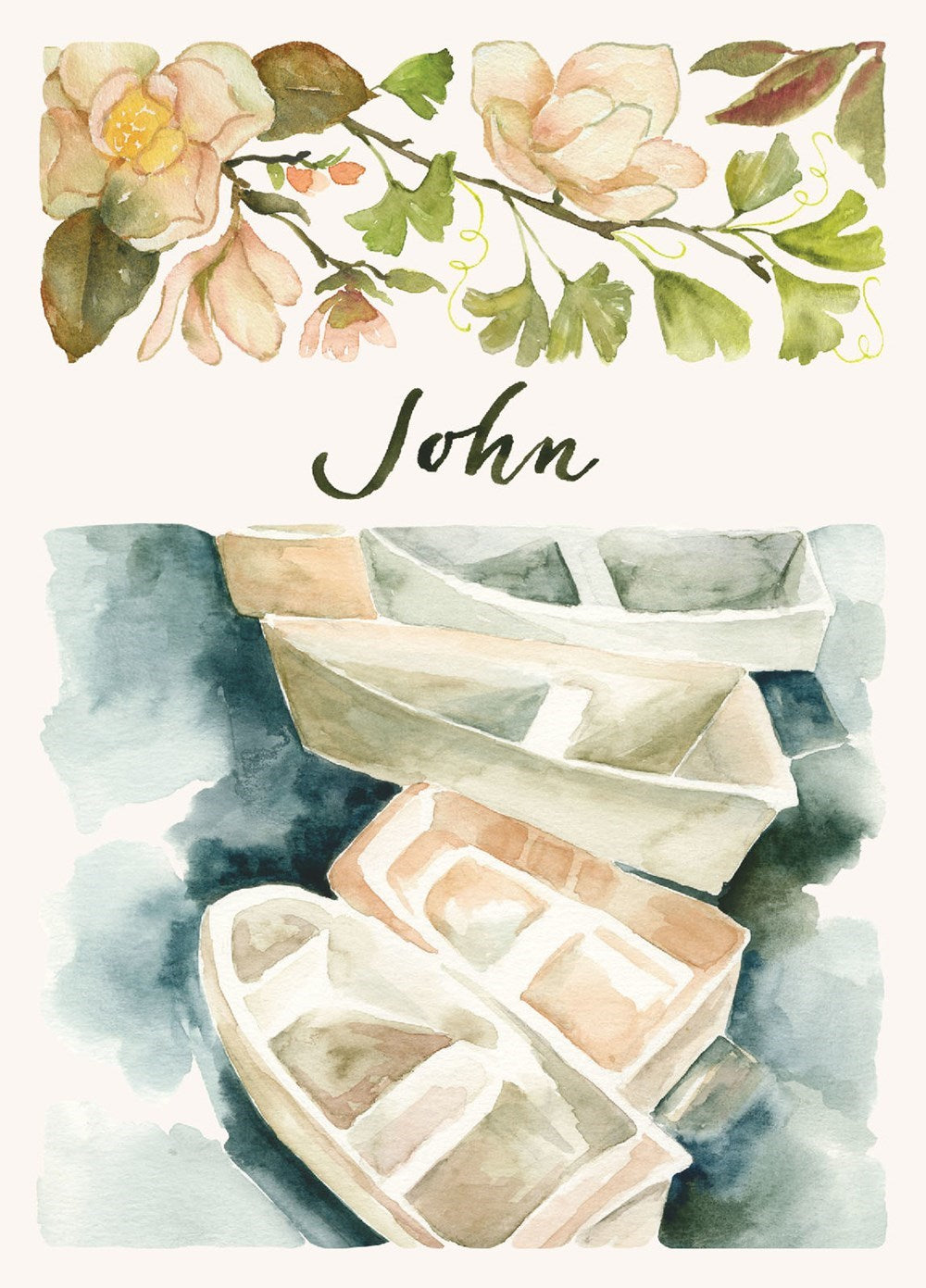 ESV Scripture Journal: John (Artwork By Ruth Chou Simons)-Softcover