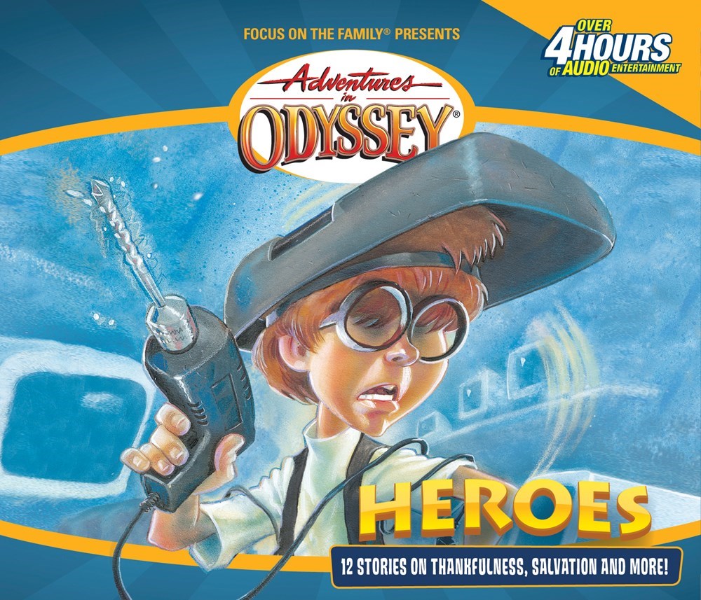 Audio CD-Adventures In Odyssey #03: Heroes: And Other Secrets Surprises & Sensational Stories (4 CD)