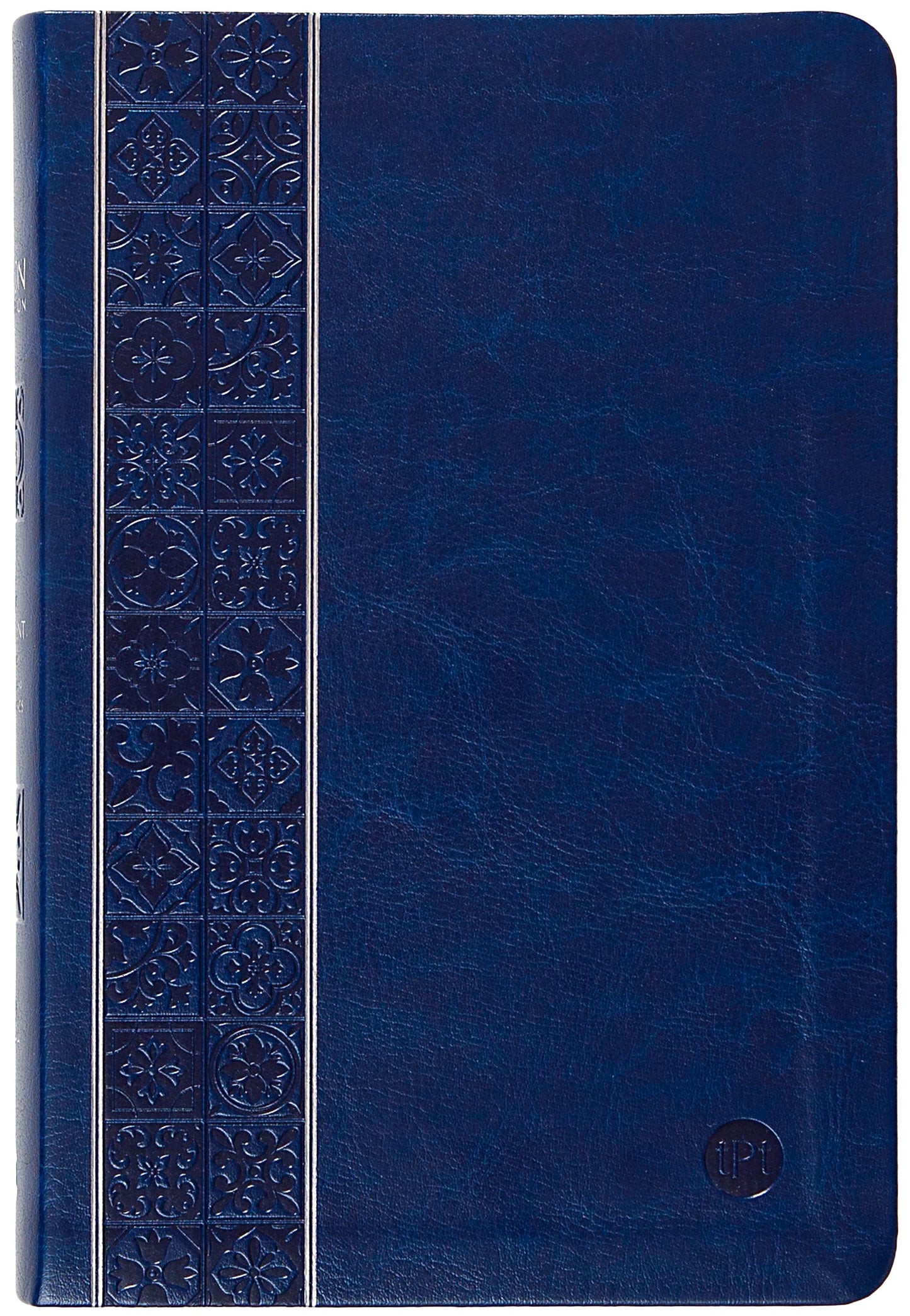 The Passion Translation New Testament: Giant Print Compact (2020)-Navy Imitaiton Leather