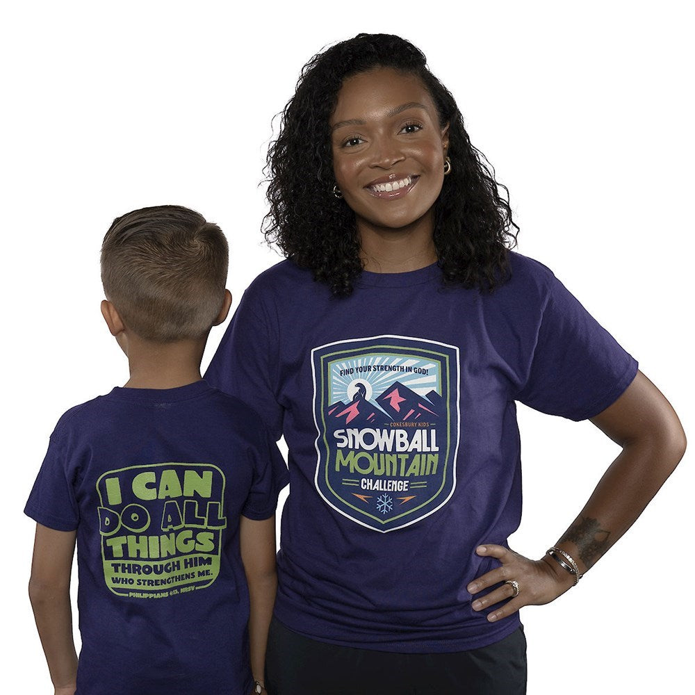 VBS-Snowball Mountain Challenge: Child T-Shirt-Size Small (Size 6-8) (2026)