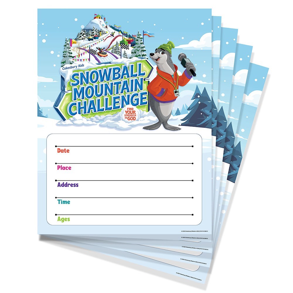 VBS-Snowball Mountain Challenge: Small Promotional Posters (Pack Of 5) (2026)
