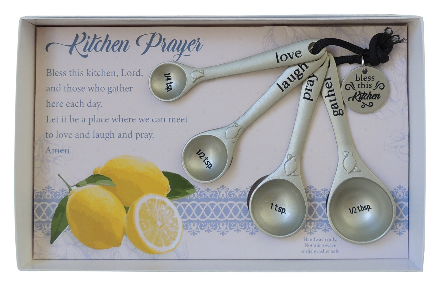 Measuring Spoons-Bless This Kitchen