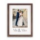 Photo Frame-Wedding-Mr & Mrs (12.75" x 16.75")