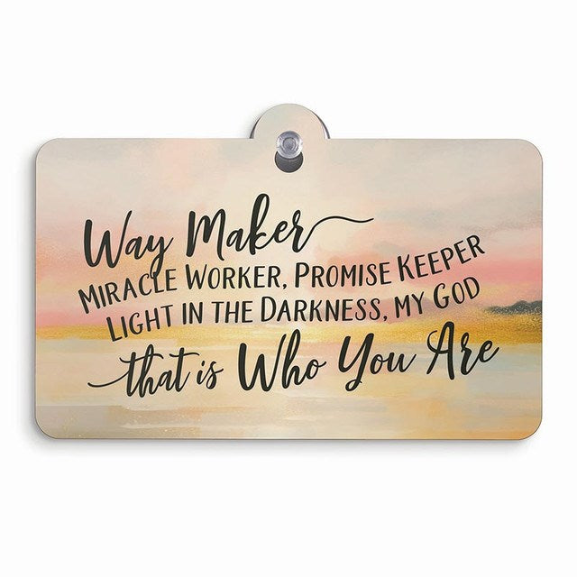 Suction Sign-Way Maker (5" x 3.5")