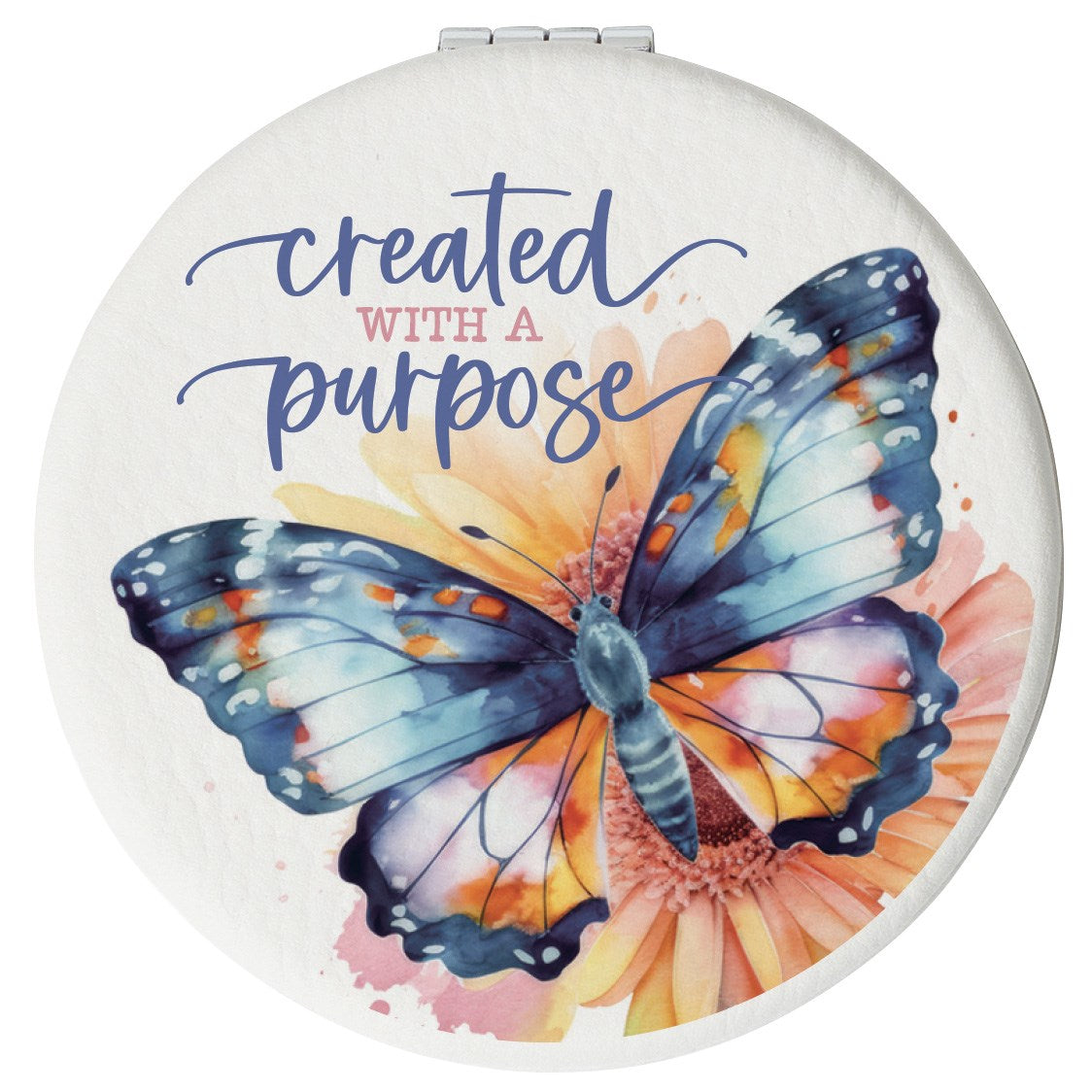 Compact Mirror-Round-Created With A Purpose