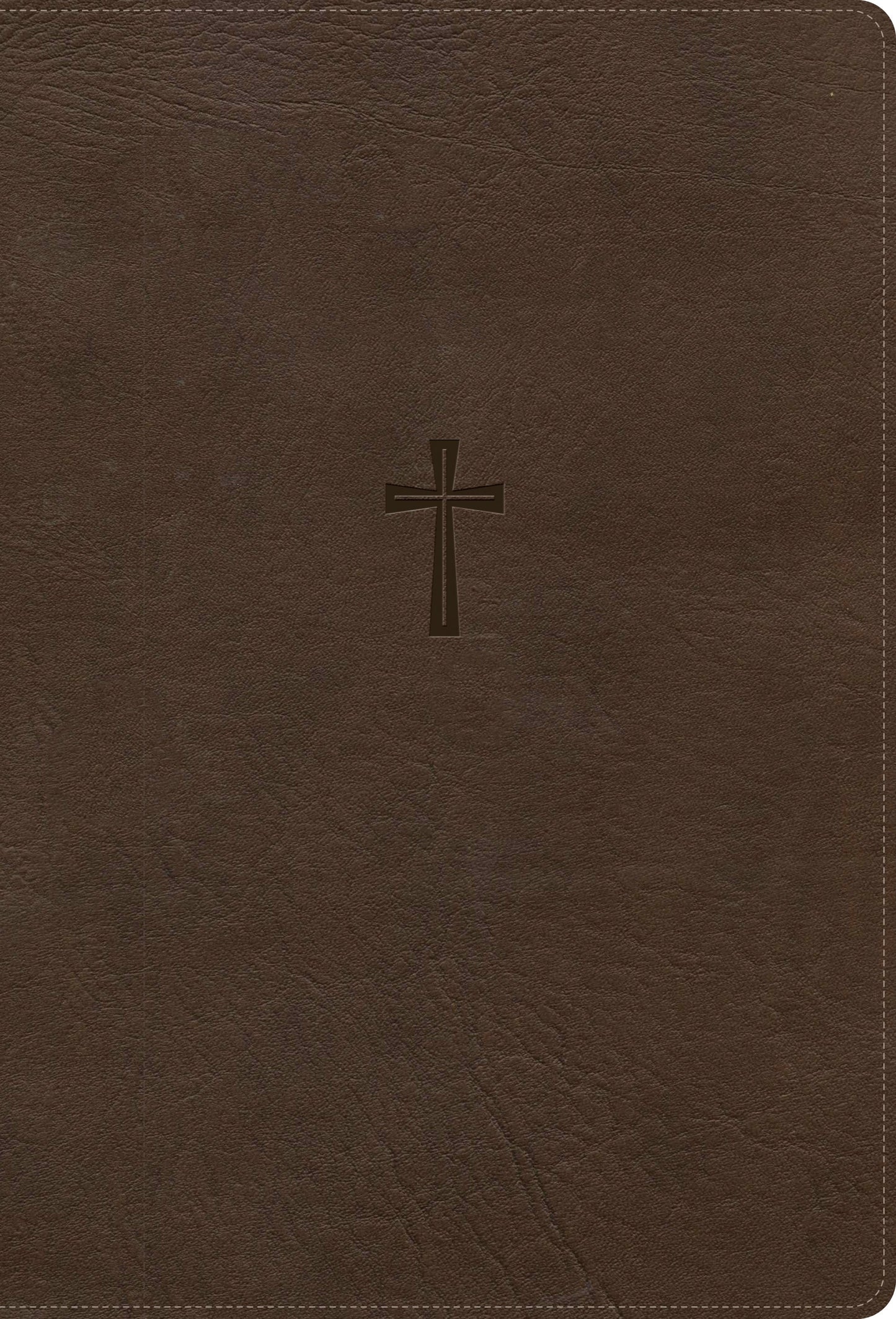 CSB Super Giant Print Reference Bible Digital Study Edition (Optimal Type)-Brown LeatherTouch