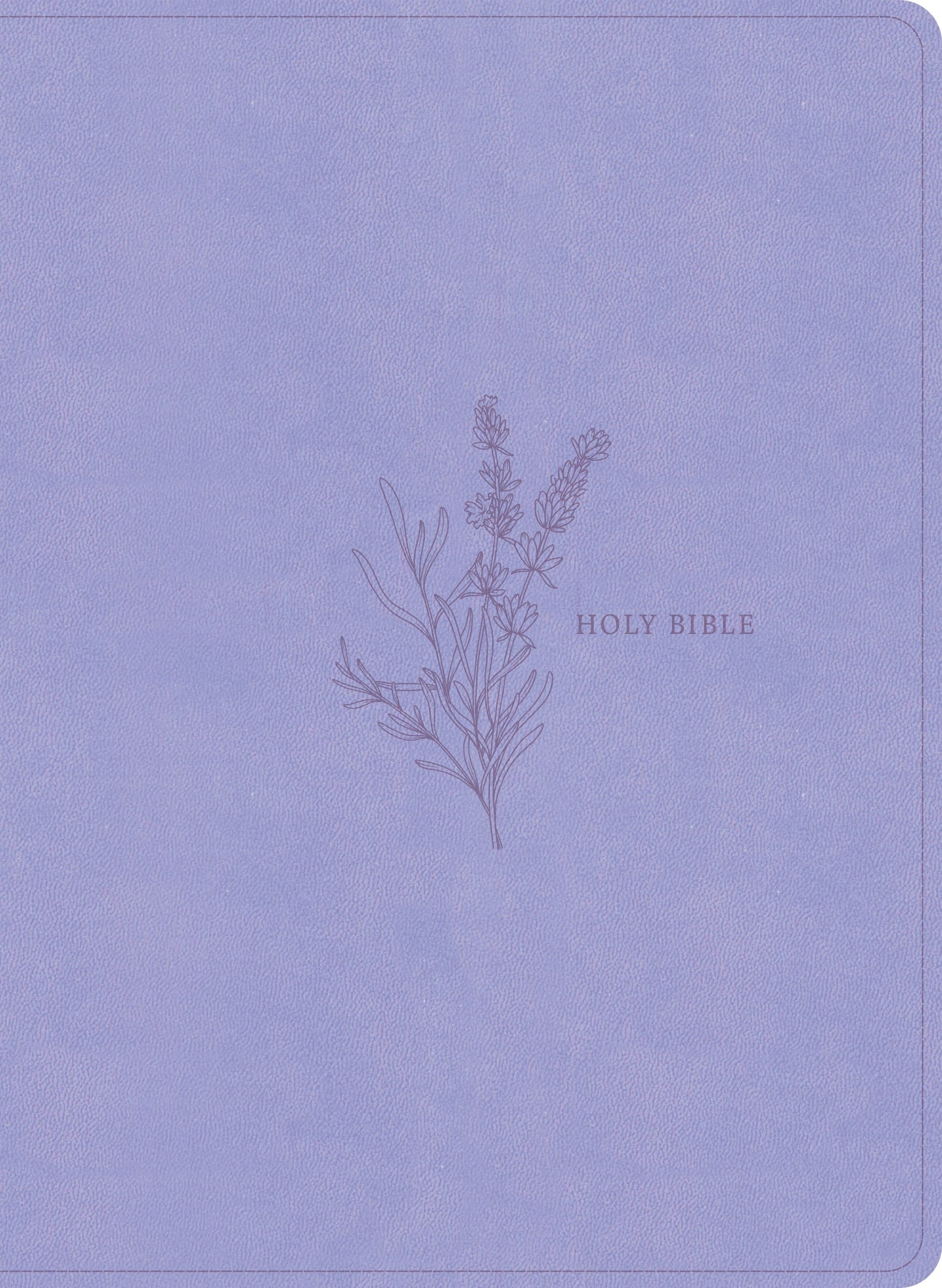 KJV Study Bible (Full-Color)-Lavender LeatherTouch