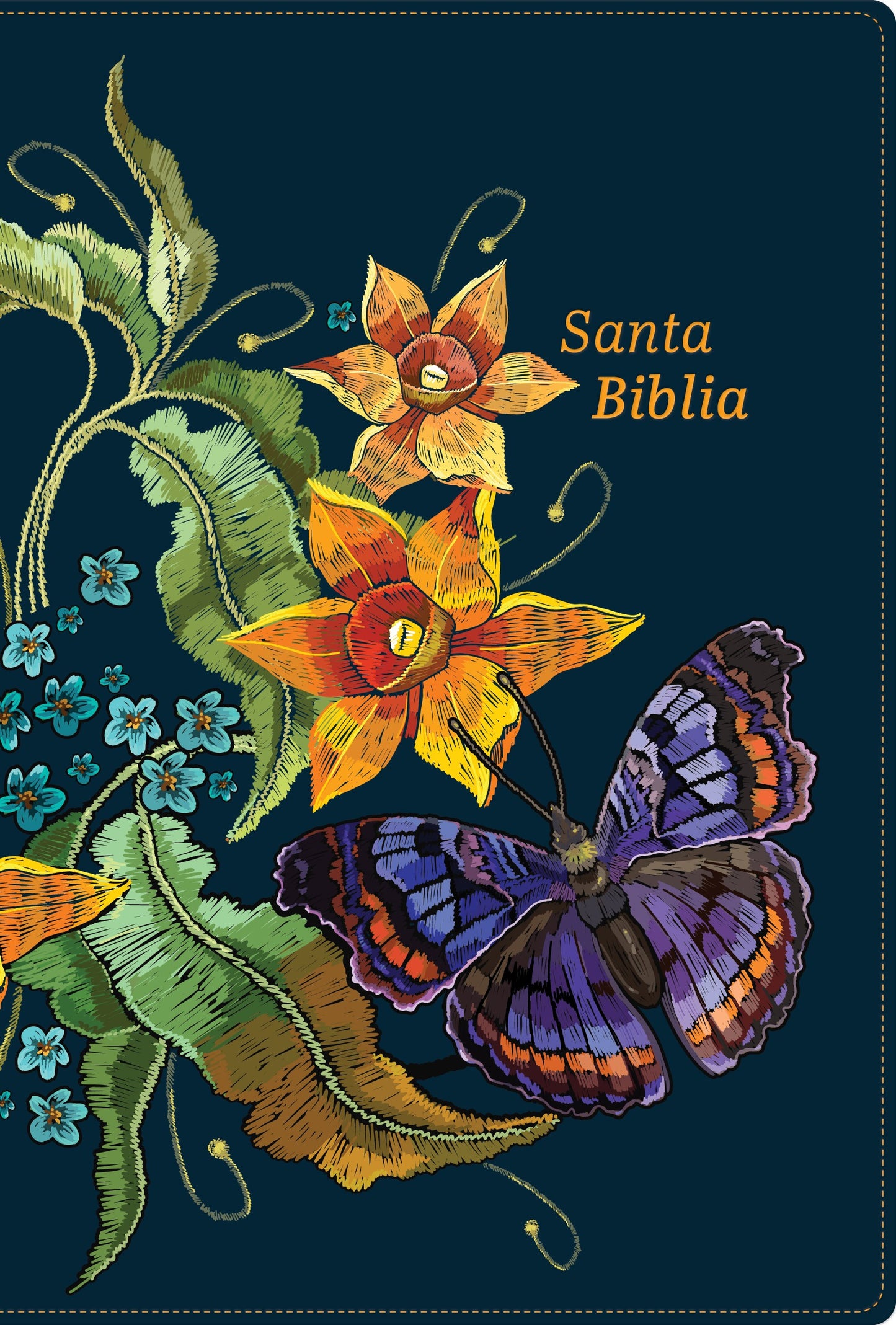 RVR 1960 Biblia letra grande tamano manual edicion especial (Handsize Giant Print Special Ed)-Midnight Blue LT