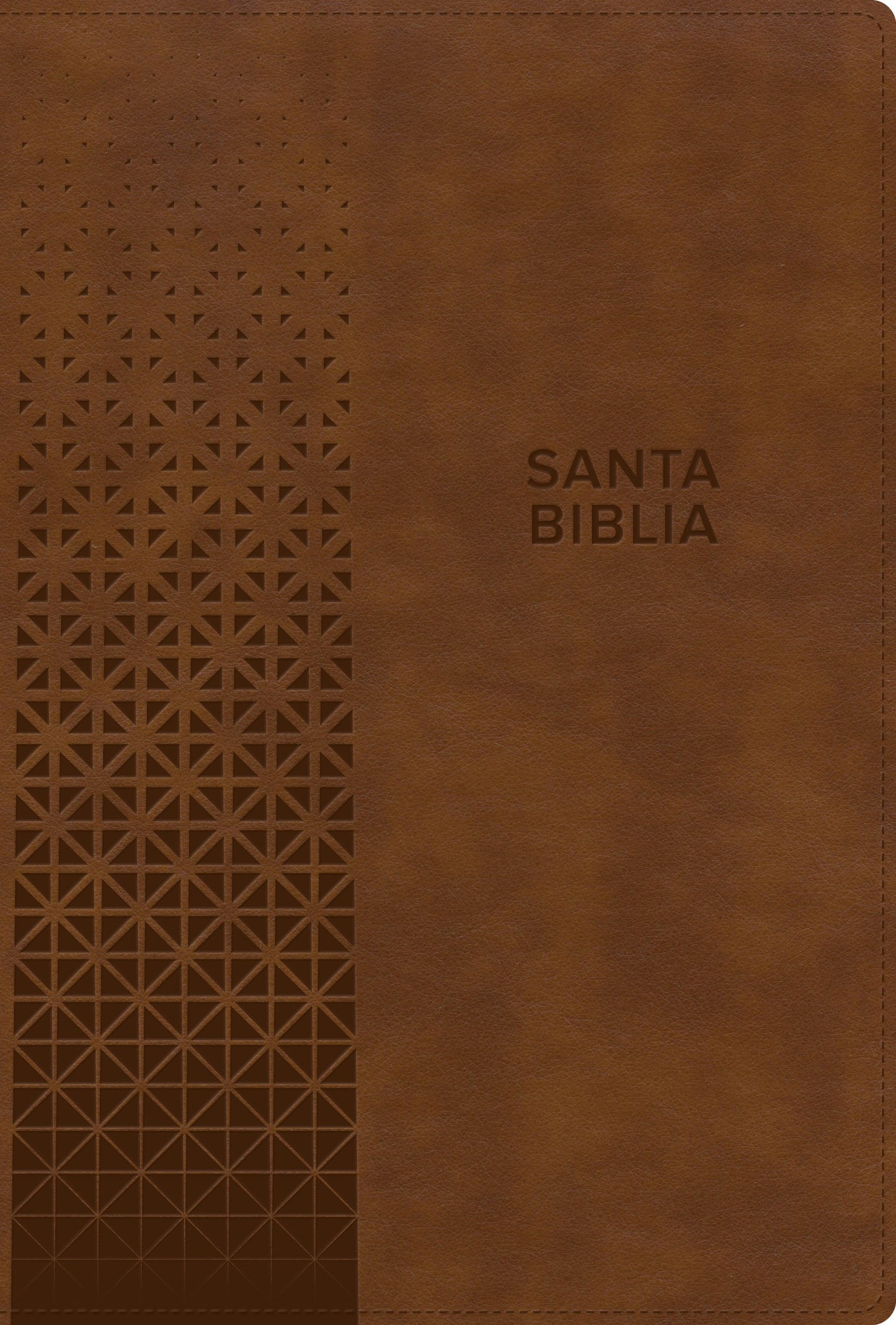 RVR 1960 Biblia letra grande tamano manual edicion especial (Handsize Giant Print Special Ed)-Rustic Brown LeatherTou