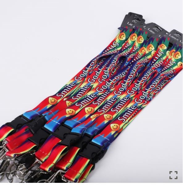 Lanyard-Smile God Loves You (Pack Of 12)