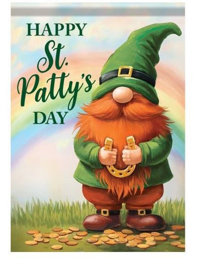 Flag-Garden-Durasoft-St. Patty's Day (12.5" x 18")
