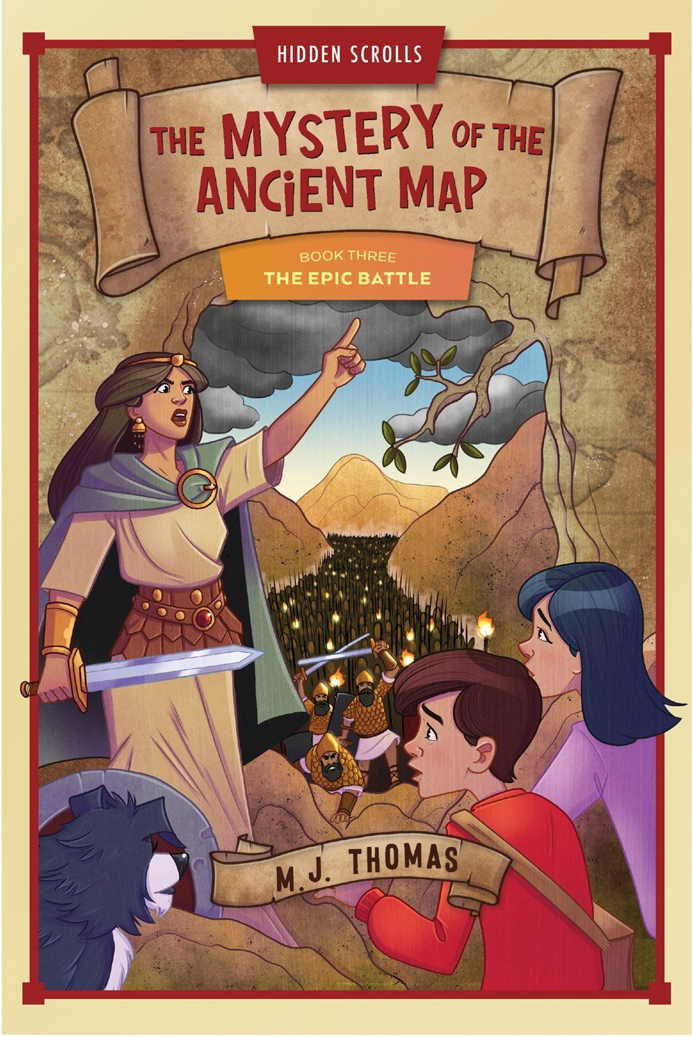 The Epic Battle (Hidden Scrolls: The Mystery Of The Ancient Map #3)