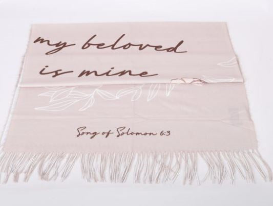 Prayer Shawl-My Beloved (74" x 28")-Polyester