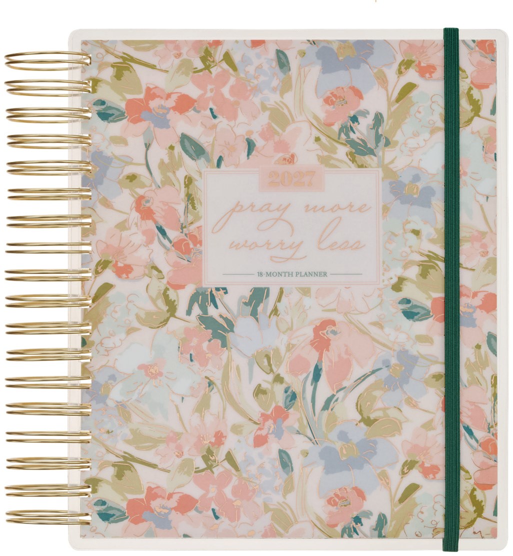 2027 Wire 18-Month Planner Pray More Worry Less