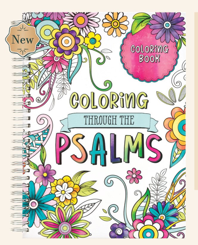 Coloring Book Spiral Coloring the Psalms