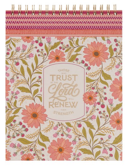 Spiral Notepad Those Who Trust In The Lord Isa. 40:31