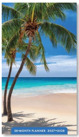 2027 Beaches 28-Month Planner