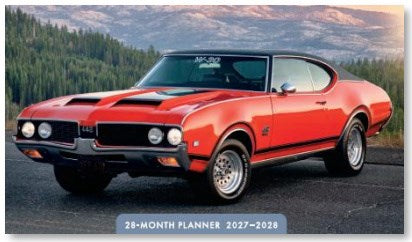 2027 Muscle Car 28-Month Planner