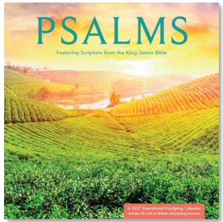 2027 Wall Calendar-Psalms/Field