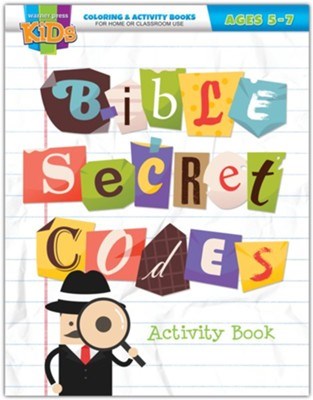 Bible Secret Codes Activity Book (Ages 5-7)
