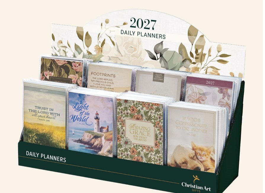 Merchandiser-2027 Small Daily Planner (Set of 80)