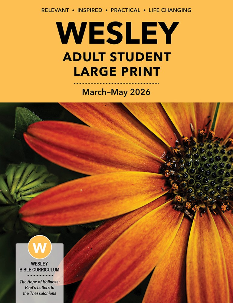 Wesley Spring 2026: Adult Comprehensive Bible Study Student Book Large Print (#3087)